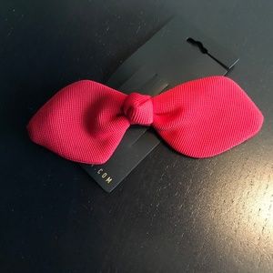 New Forever 21 Red Cloth Hair Bow